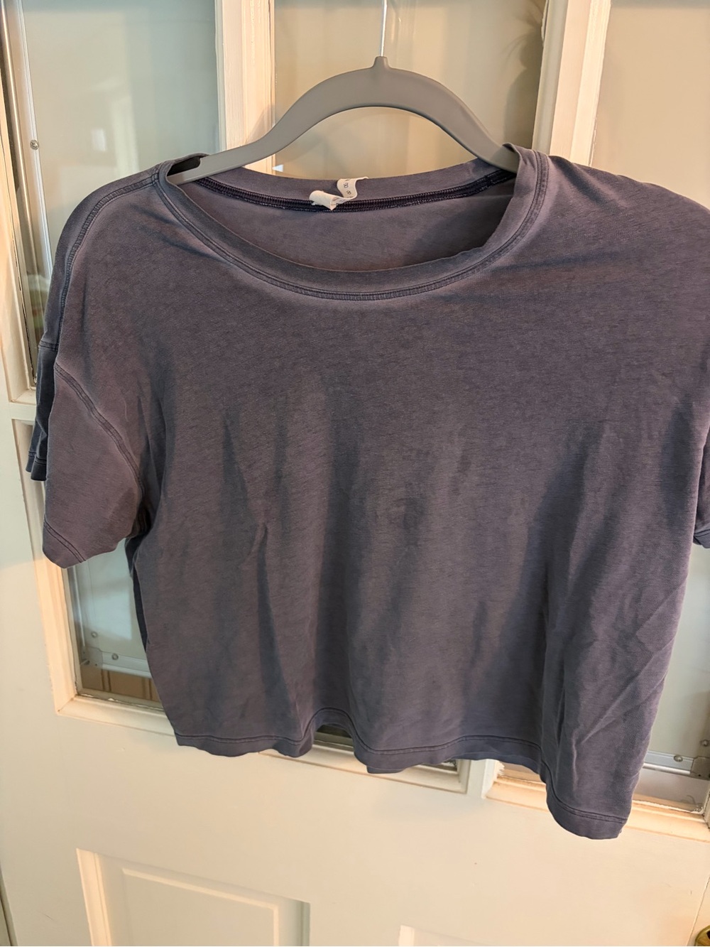 lululemon athletica Short Sleeve Crewneck Tee in Slate Blue